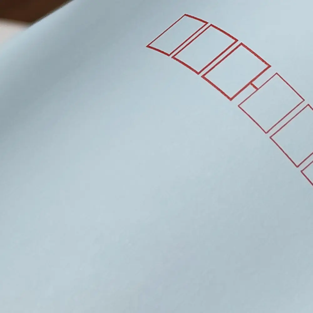 パステル（ブルー）用紙アップ