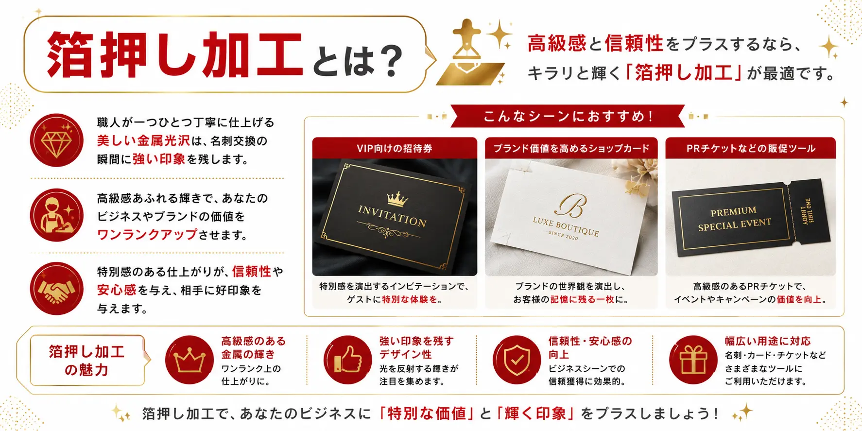 箔押し加工とは？
