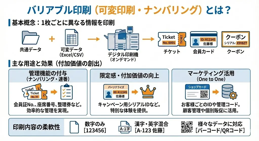 バリアブル印刷概要