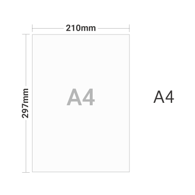 Ａ4サイズチラシを注文