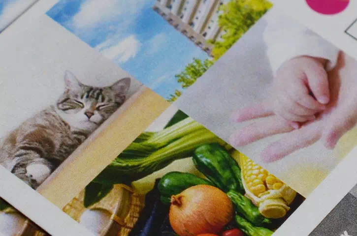 表面：画像印刷サンプル