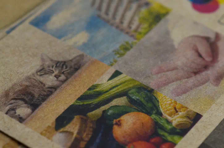 表面：画像印刷サンプル