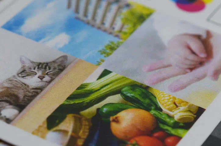 表面：画像印刷サンプル