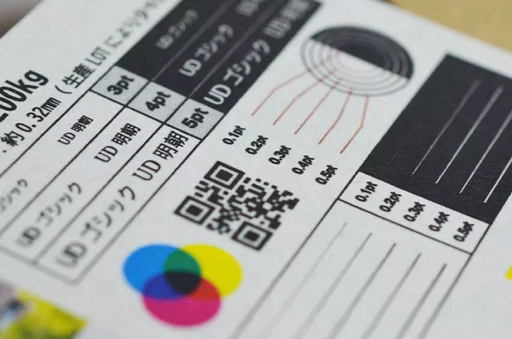 表面：細密デザインサンプル