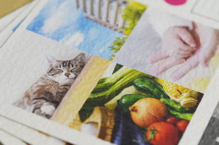 表面：画像印刷サンプル
