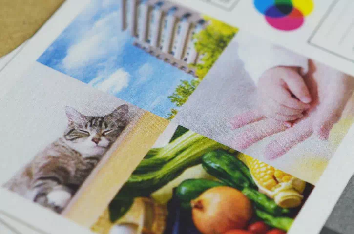 表面：画像印刷サンプル