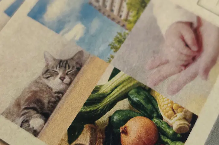 表面：画像印刷サンプル