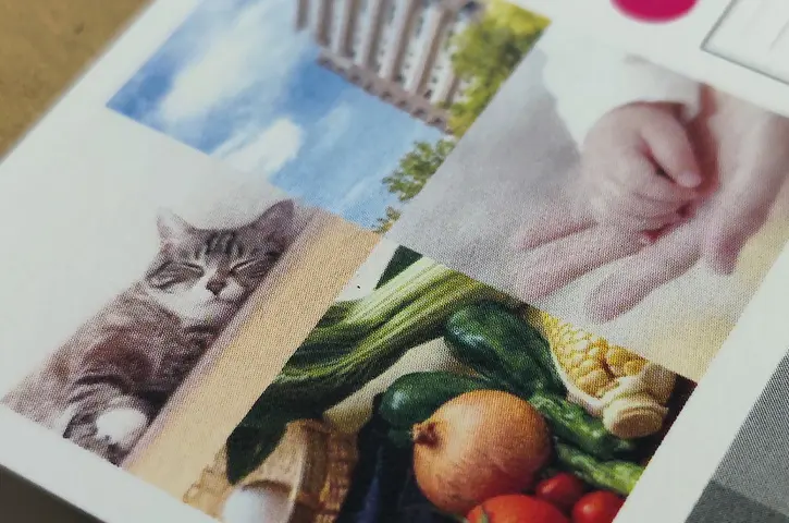 表面：画像印刷サンプル